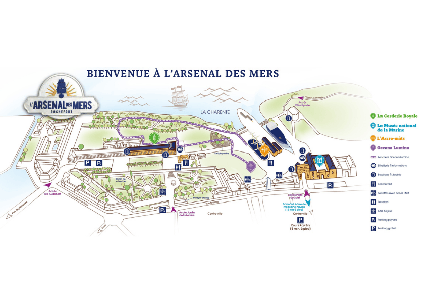 plan de l'Arsenal des Mers